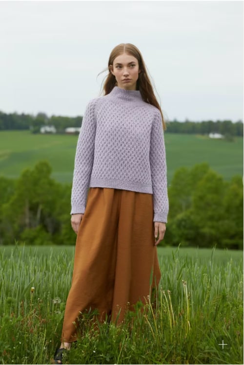 Kit: Dilon Struktursweater i Alpaca Silk og Finuld (5)