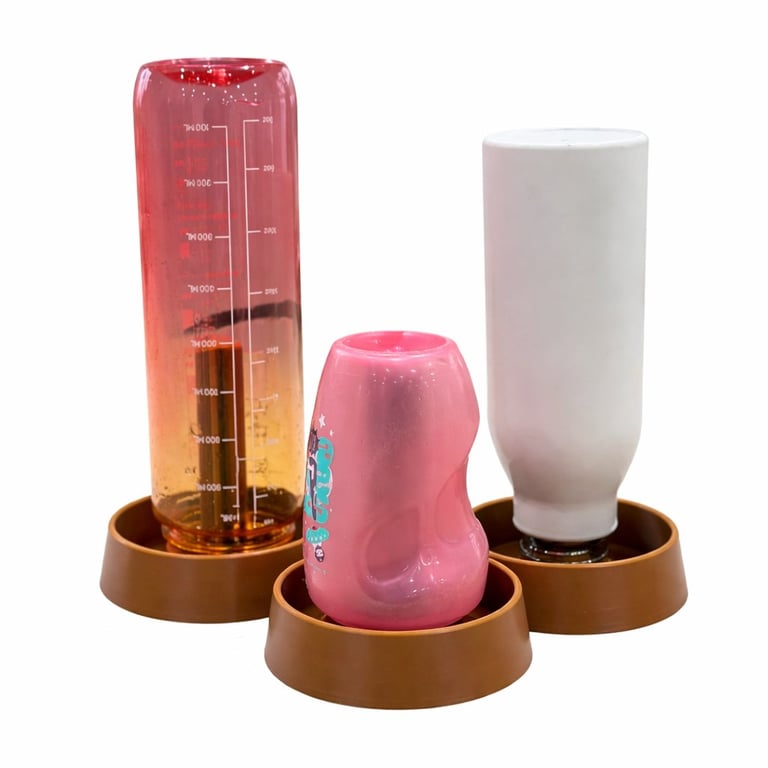 Flaskedrypholder (Sæt af 3 stk.)