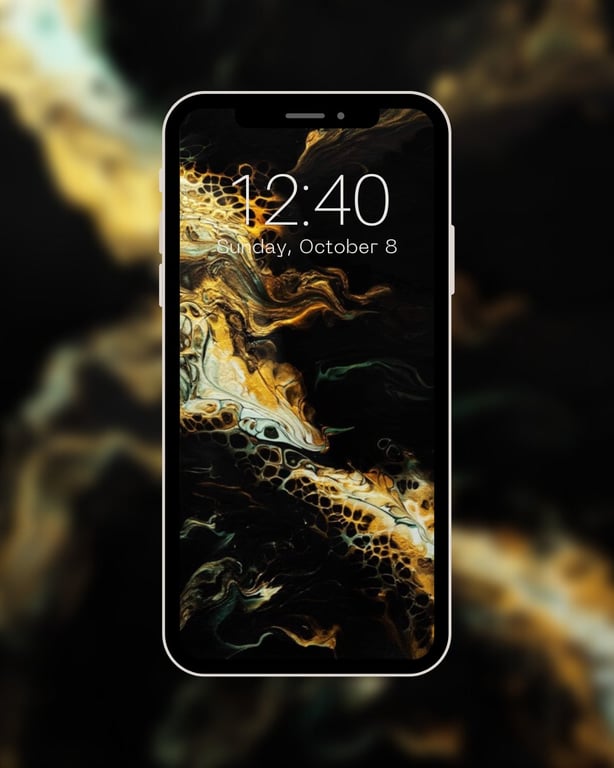 Between the stars. Wallpaper for the phone 