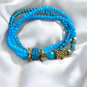 Blåt Armbånd – produktbillede