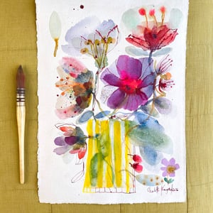 Den gule stribede – produktbillede