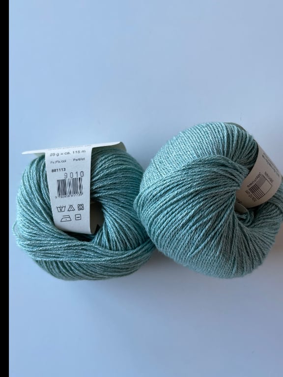 Kit: Bandana tørklæde i Elise garn (90% bomuld, 10% cashmere)   (3)
