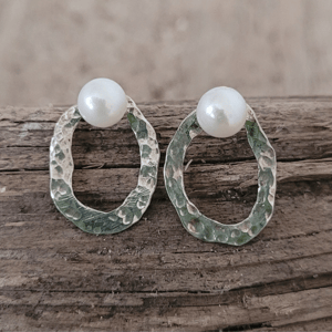 Hvide ørestikker  – produktbillede