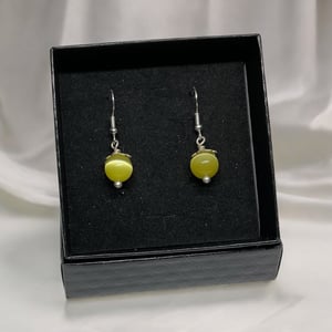 Gule Øreringe – produktbillede