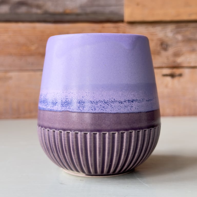 Dråbekop i lilla 