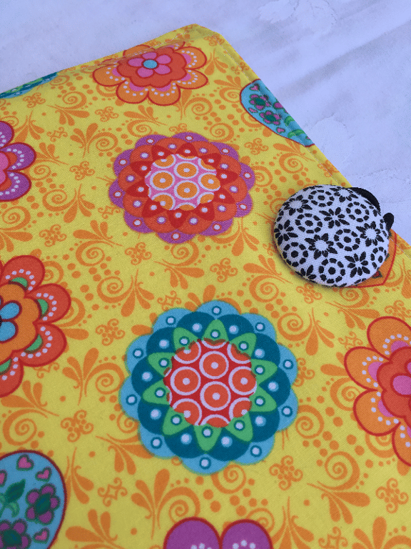 Art Journal - Gul m/ blomster billede 2
