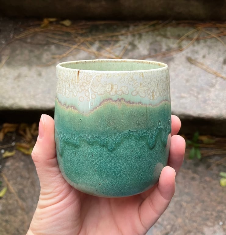 Hånddrejet kop billede 3