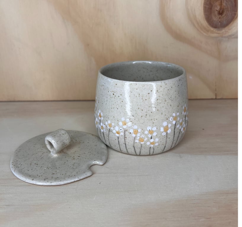 Tusindfryd-sukkerskål billede 2