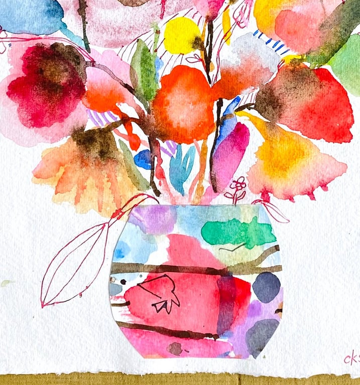 Vild blomsterhav billede 5