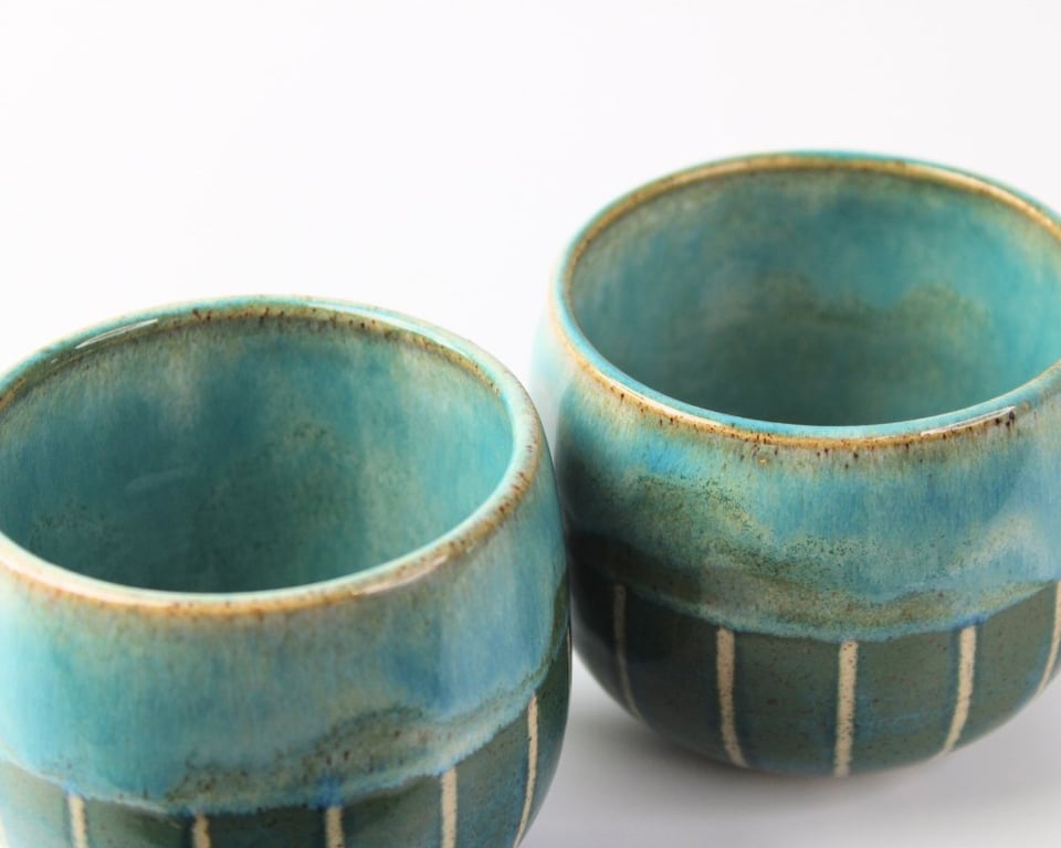 Tivoli kop uden hank - blå/grøn billede 2