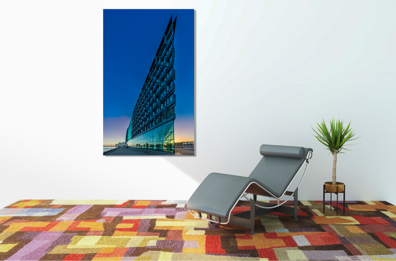 Allers ikoniske kontor også kaldet skibet, tæt ved Bryggebroen i København billede 2