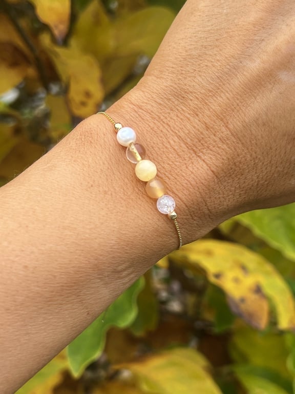 Be Happy- armbånd  billede 3