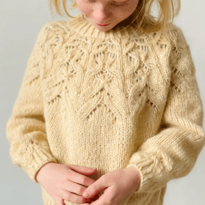 Shiroi Sweater Kids - Strikkeopskrift (dansk PDF) – produktbillede