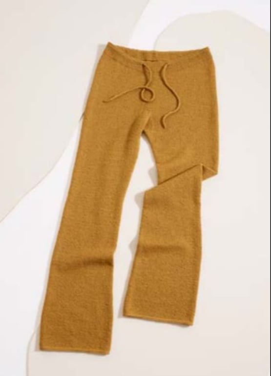 Kit: Bukser/Shorts strikket i Finuld  billede 2