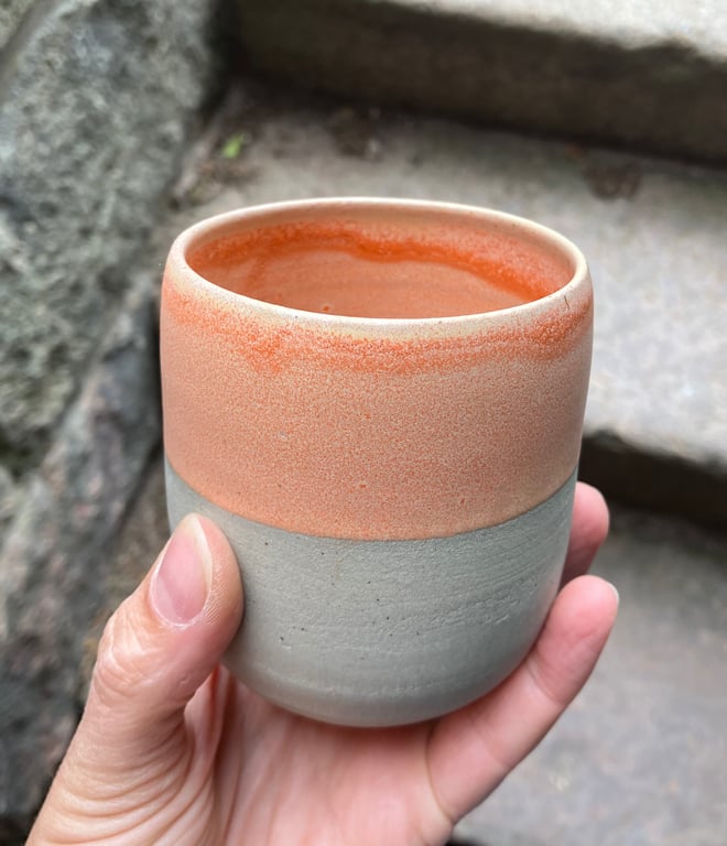 Hånddrejet kop billede 5