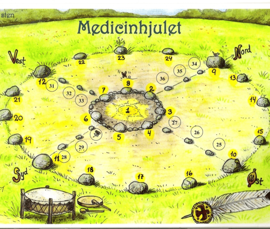 Kraftstenene i Medicinhjulet billede 2