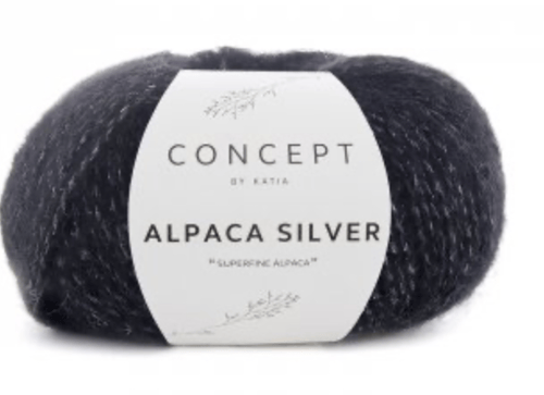 Garn: Alpaca Silver- diskret glimmer  (19)