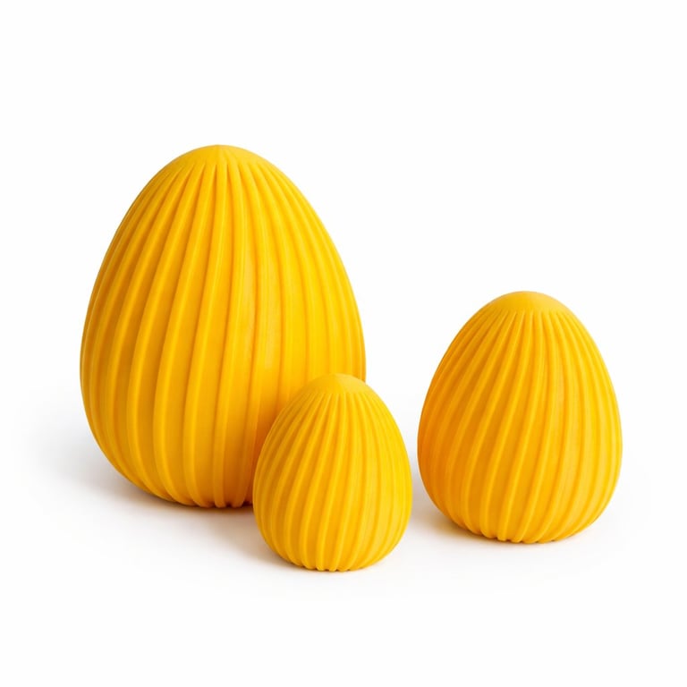 Påskeæg (Sæt af 3 stk)