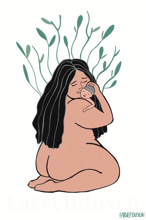 Plakat: Dig og mig Natur