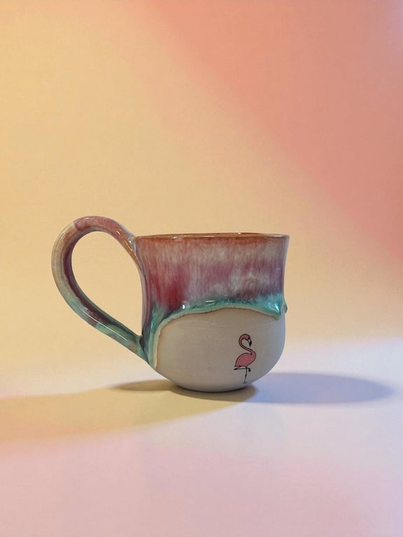 Festlig Flamingo tekop