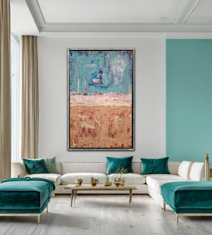 #1301  90 x 140 cm  SOLD billede 3
