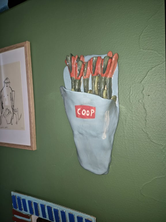 Og når du er død kommer de med blomster fra Coop