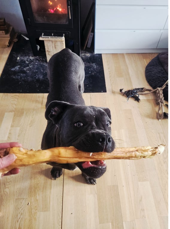 Kaninskind rulle med pels