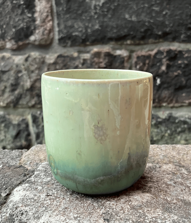 Hånddrejet kop  billede 5