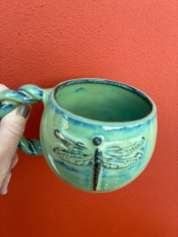 stor guldsmedekop med snoet hank billede 2