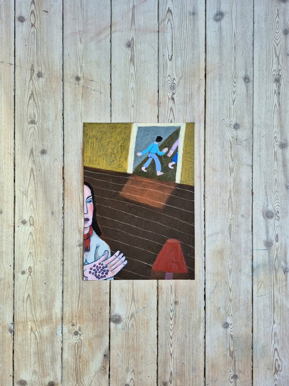 De talte 25 piller og gav mig dem i hånden, og så gik de uden at sige farvel