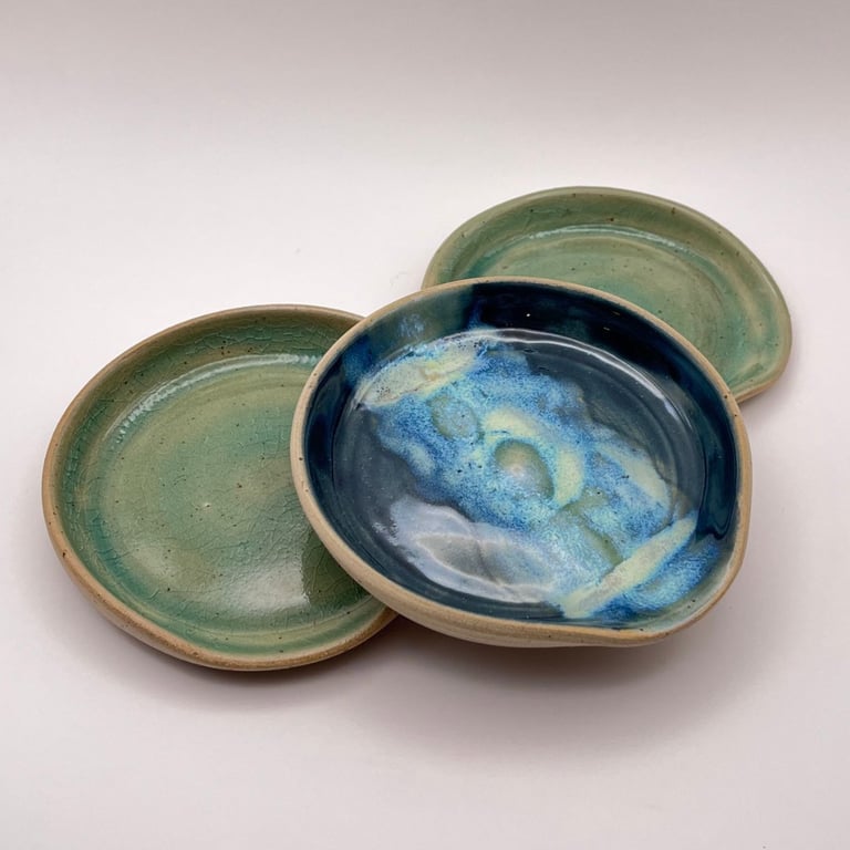 Hånddrejet skeholder/spoon rest 