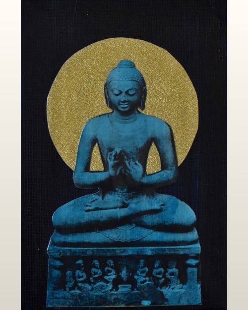 Blue Buddha