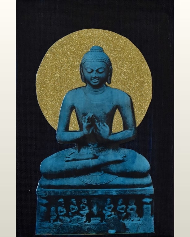 Blue Buddha