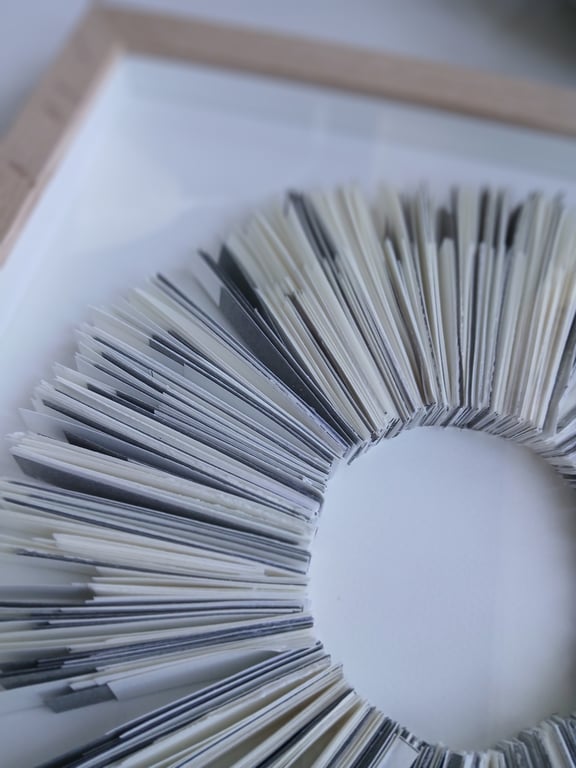 30x30cm relief, Indrammet  billede 6