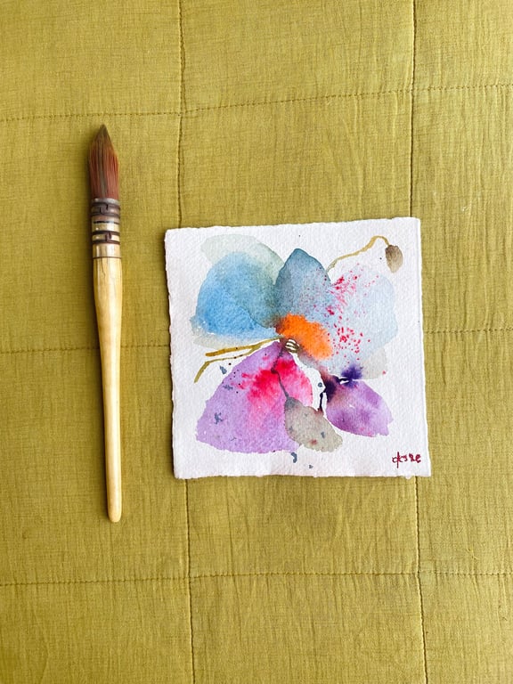 4 små blå lilla - kollektion billede 4