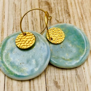 Øreringe, "Forårets kommen" – produktbillede