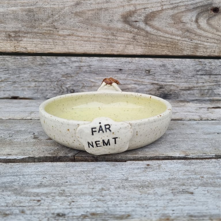 Karseskål "fårnemt" lys gul billede 4