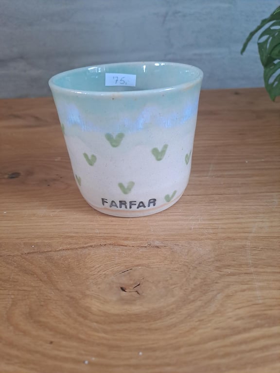 Lille farfar kop - kan indeholde 250 ml.