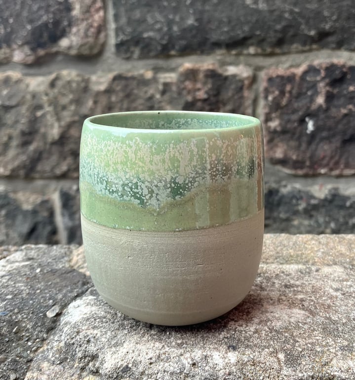 Hånddrejet kop billede 2