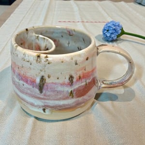 Lyserød Dis- tekrus – produktbillede