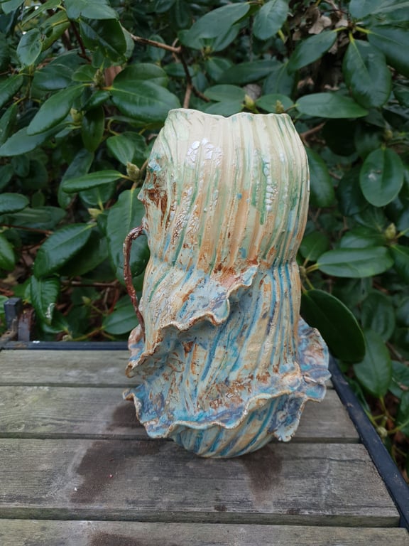 Når vi det nu? Skulpturel vase  billede 6