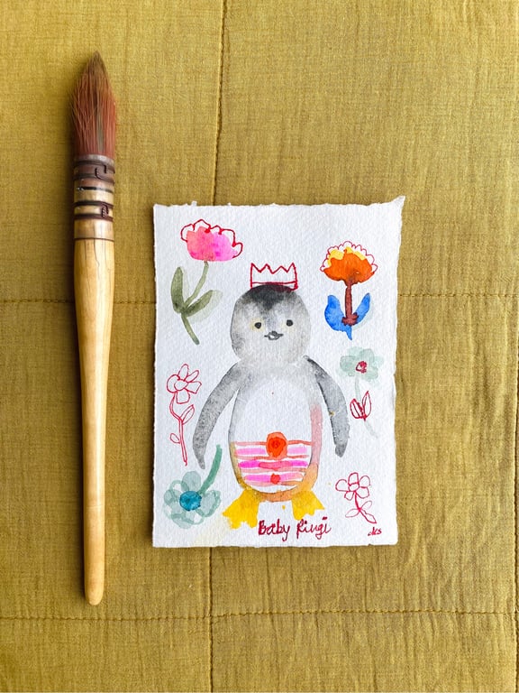 Den lille pingvinfamilie - kollektion