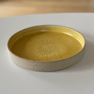 Solsikkefad, gult - ø 25 cm – produktbillede