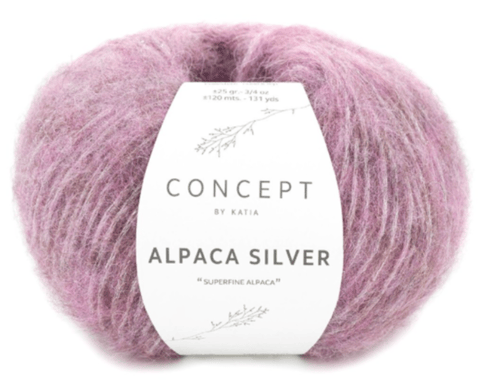 Garn: Alpaca Silver- diskret glimmer  (21)