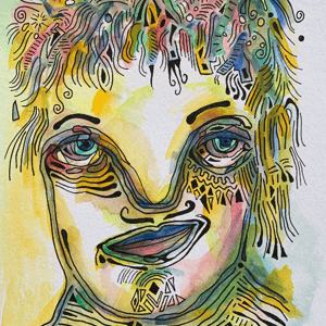 Med skævt smil – produktbillede