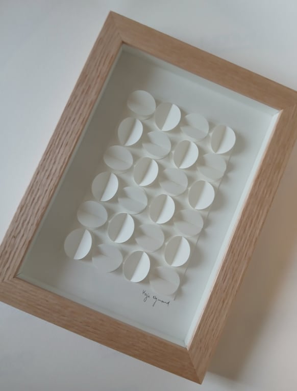 A5, relief, indrammet  billede 3