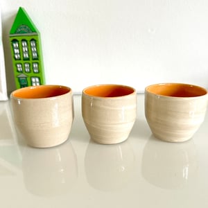 Espresso kop gul – produktbillede