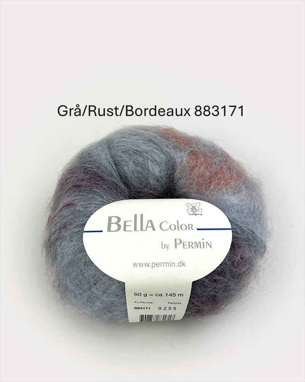 Garn: Bella Color by Permin - 50 g (8)