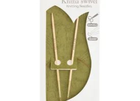 Tilbehør: Tulip faste Rundpinde - bambus, str. 3- 10 mm (3)