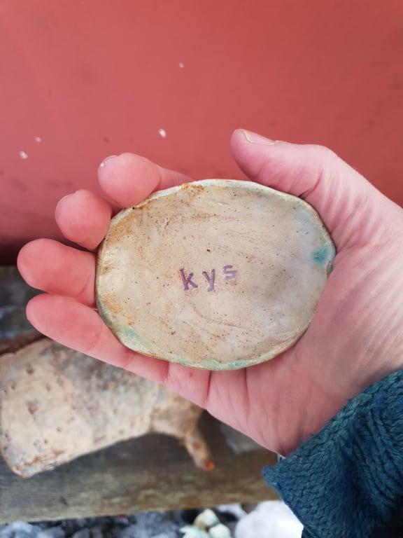 kys lille fad/skål  billede 3